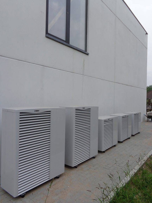 Buiten warmtepomp